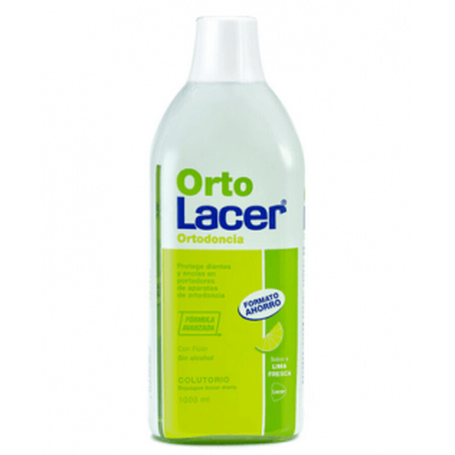 Lacer Ortolacer Apă de gură proaspătă cu lămâie 1000ml