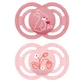 MAM Pacifier Perfect Silicone +16M Pink 2u