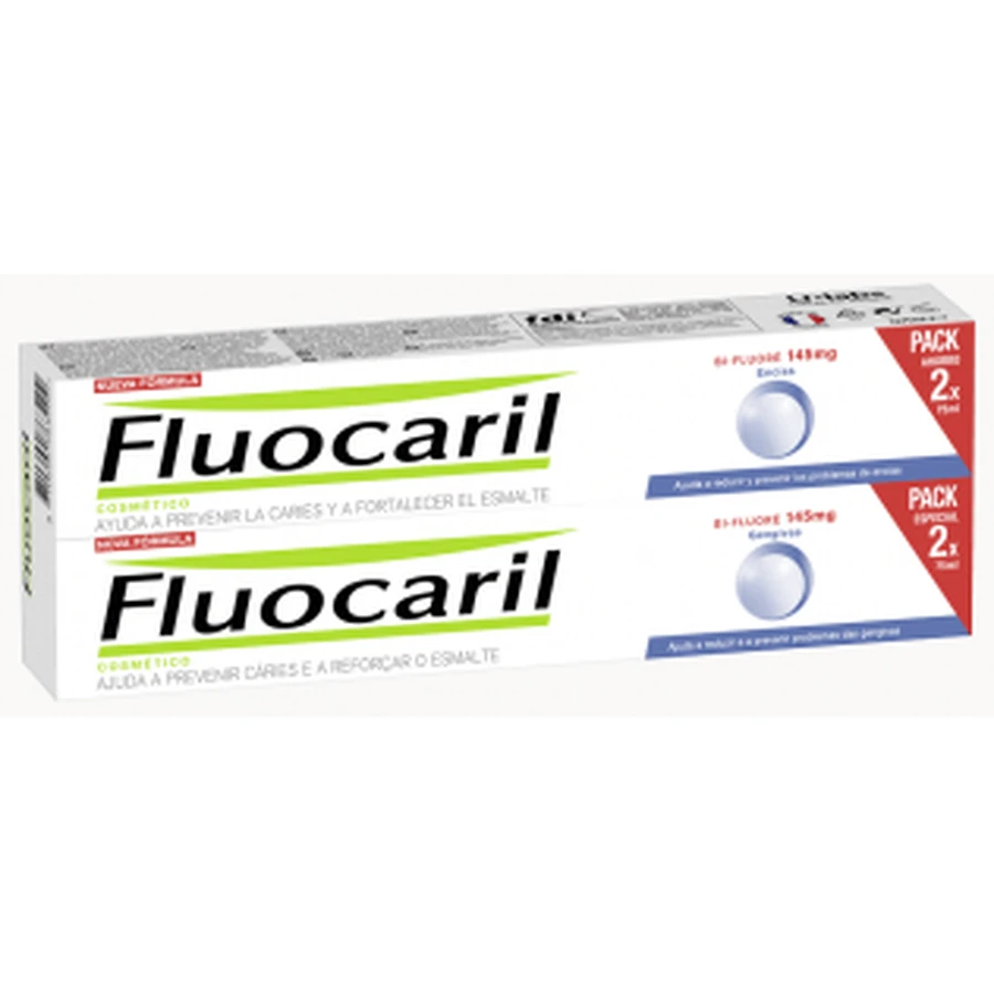 Fluocaril DUPLO Fluoride Gompasta 145mg 2x75ml