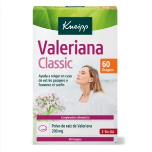 Kneipp Valeriana Original, 60 grageas