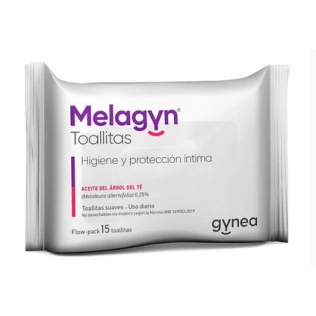 Gynea Melagyn Intimate Hygiene Wipes, 15u