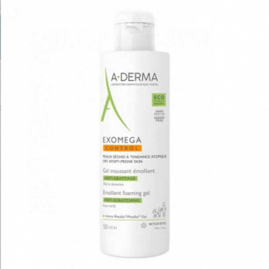 Aderma Exomega Gel de curățare emolient 500ml