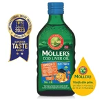 Omega 3 aceite de hígado de bacalao con sabor tutti-frutti para niños, 250 ml, Möller's