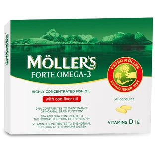 Omega 3, 30 cps, Moller's Forte