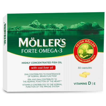 Omega 3, 30 cps, Moller's Forte