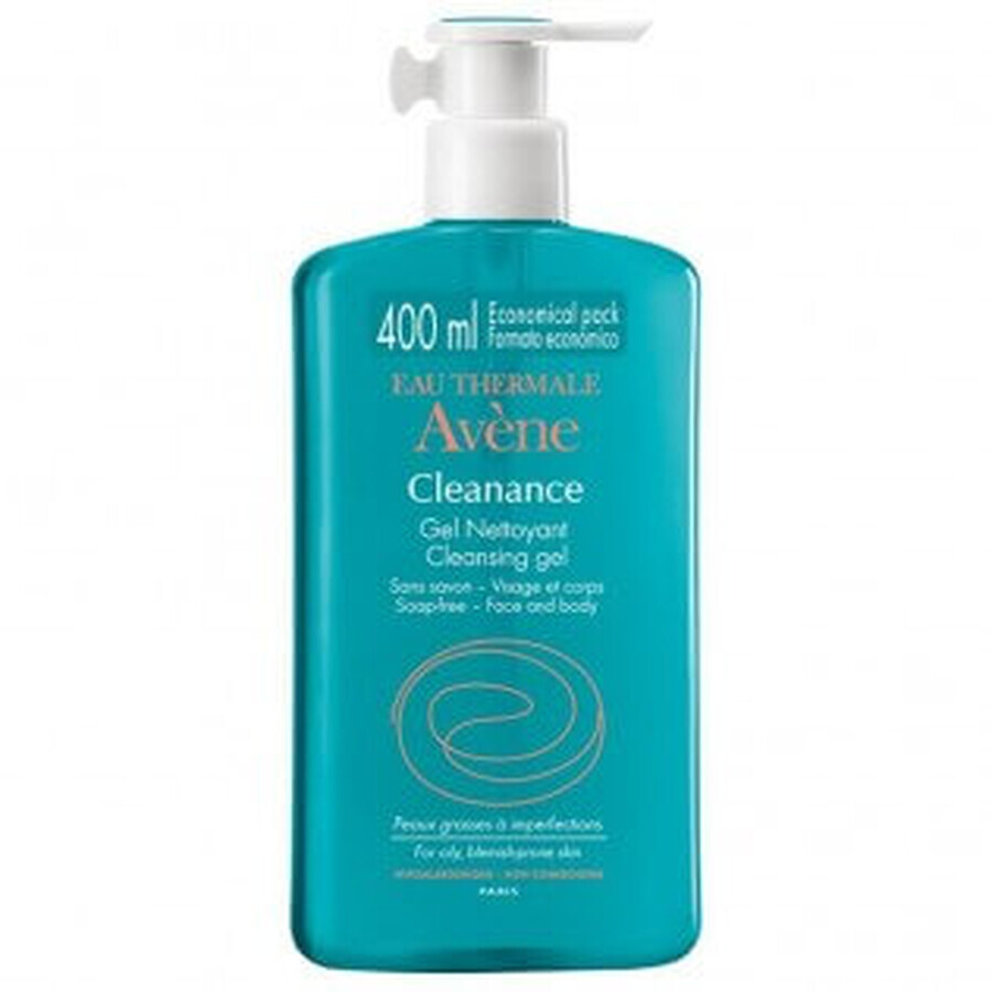Avene Cleanance Gel detergente, 400 ml