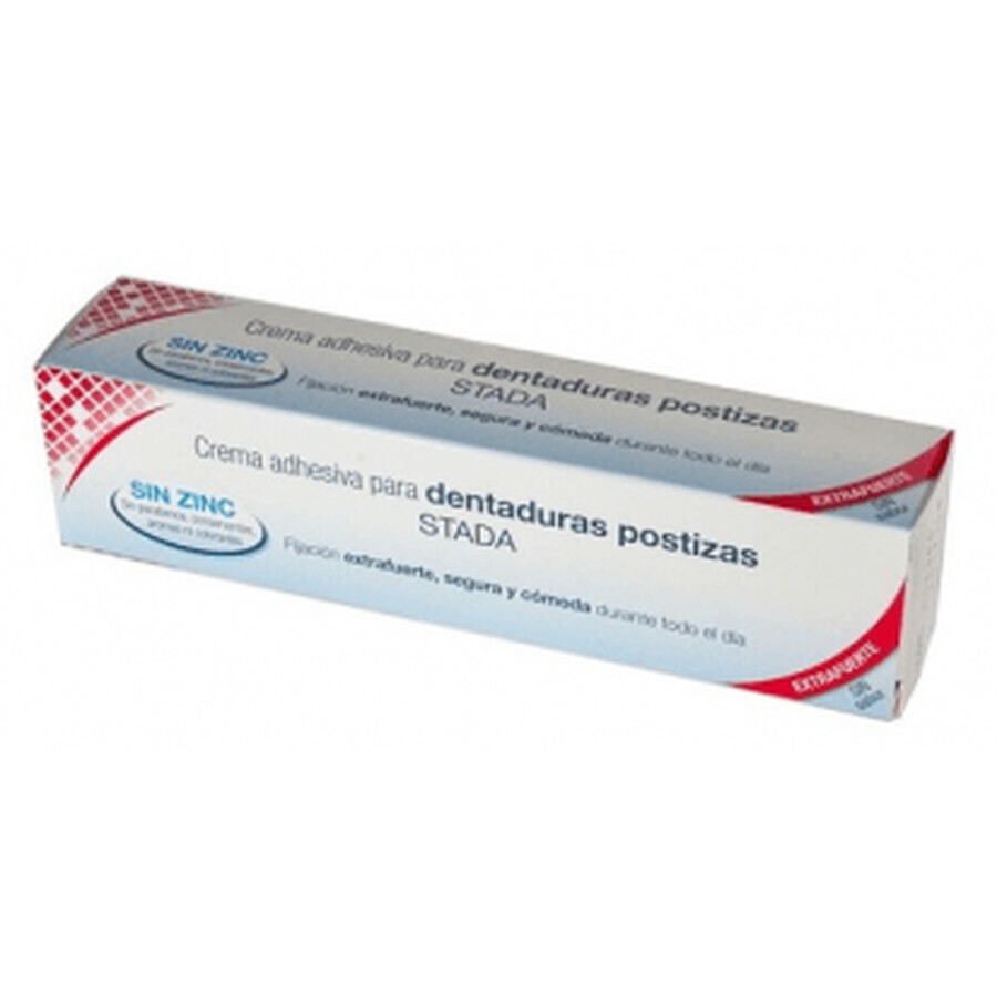 Care+ Extra Strong Adhesive Cream Unflavored 40g