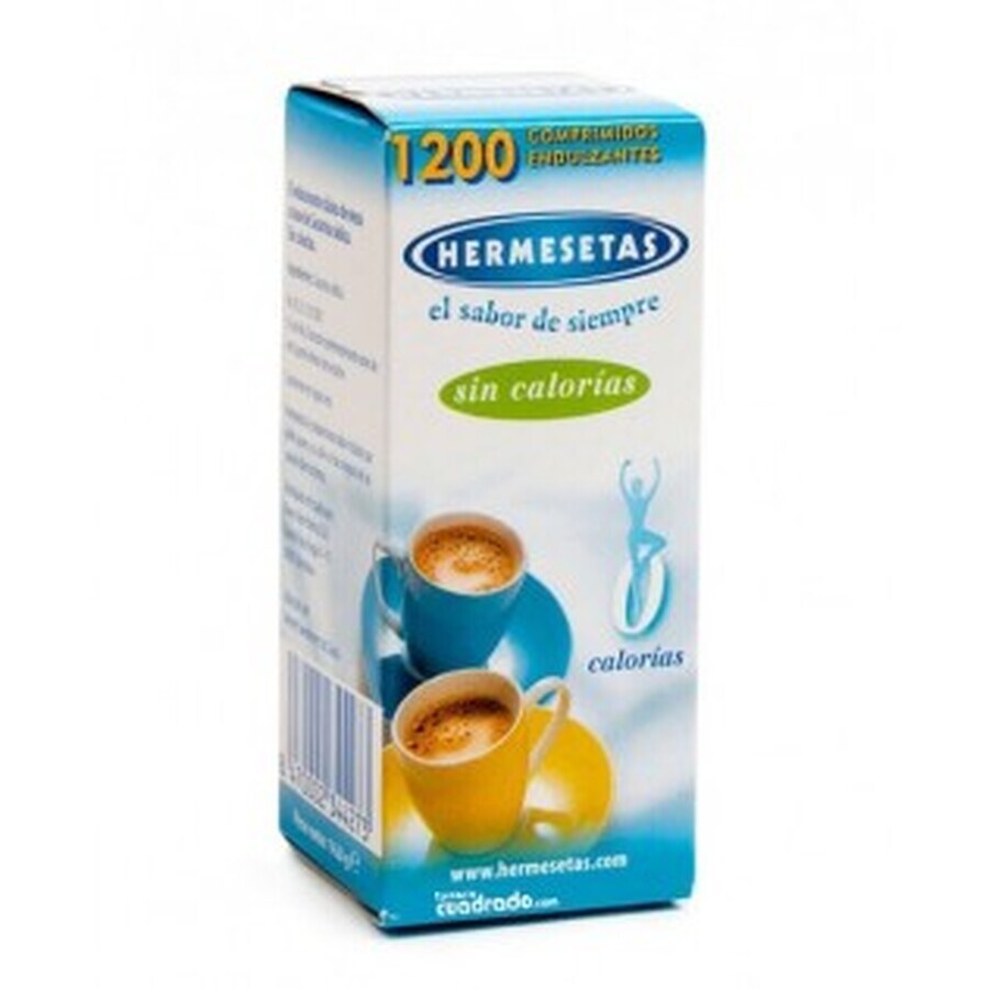 Îndulcitor Hermesetas Saccharin Classic, 1200 comp