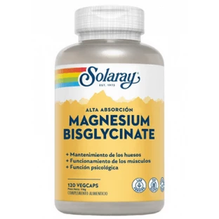 Solaray Bisglycinate Magnesium 120 capsules