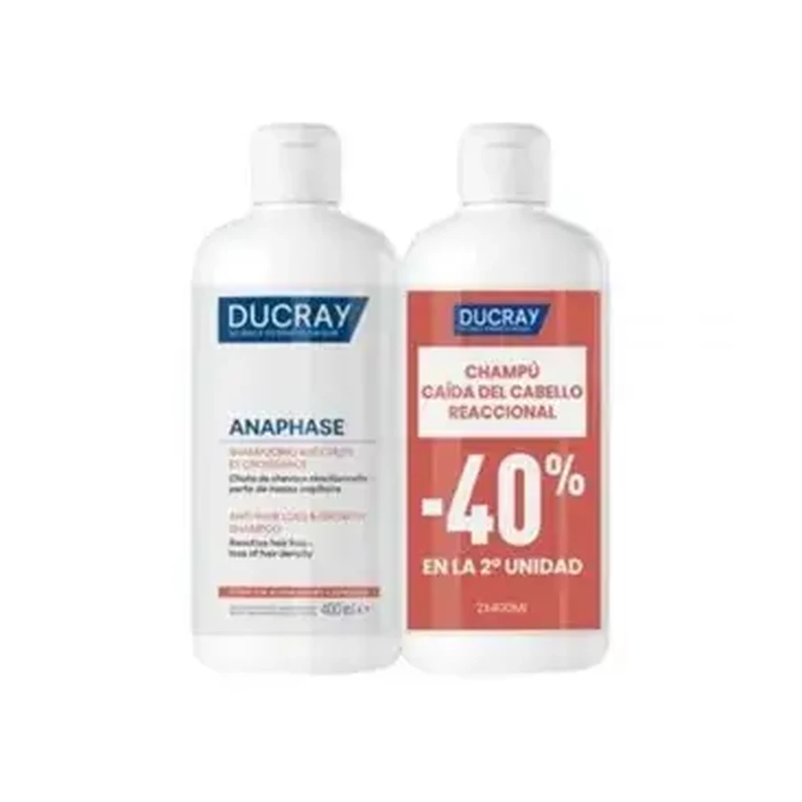 Ducray DUPLO Anaphase Champu-Crema Estimulante Anticaida 2x400ml