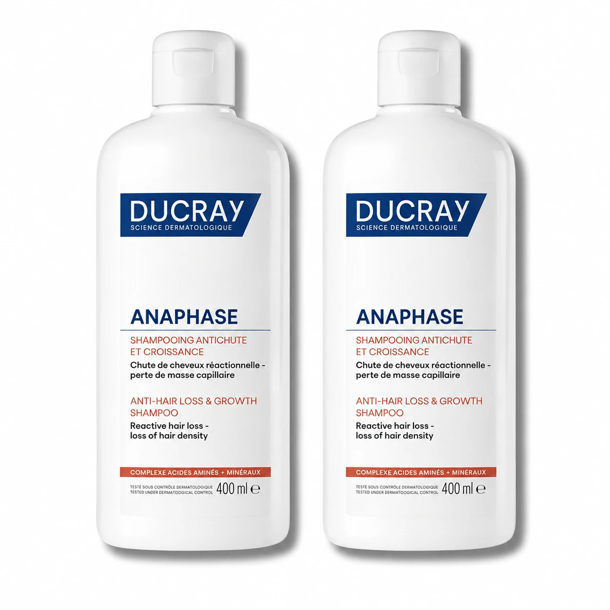 Anaphase Shampoo Set against hair loss, 2x400 ml, Ducray