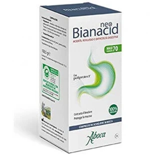 Aboca Neobianacid Heartburn and Reflux 70 Tablets