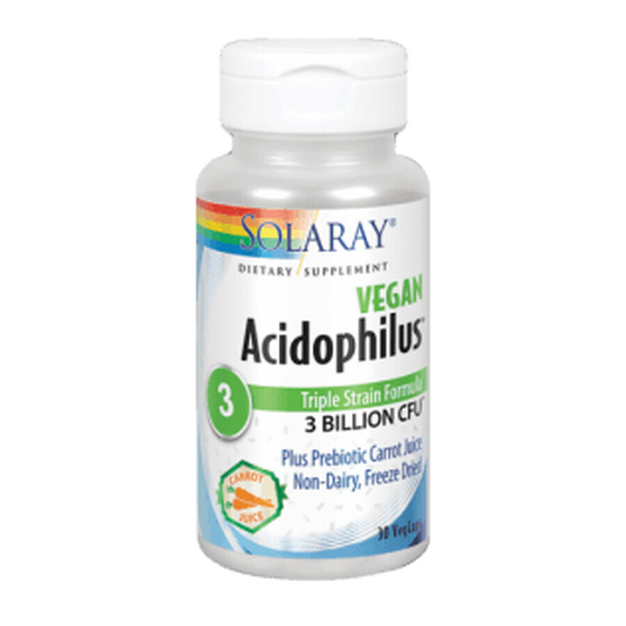 Solaray Acidophilus plus - 30 VegCaps