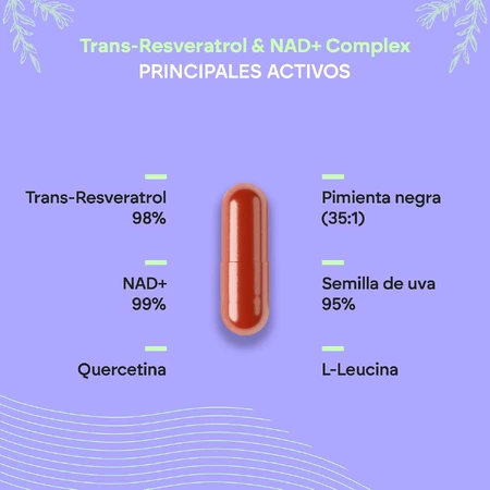 Nutralie Trans Resveratrol&Nad Complex 60 capsules