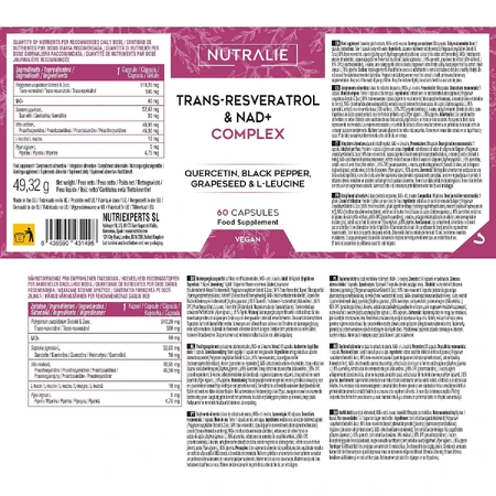 Nutralie Trans Resveratrol&Nad Complex 60 capsules