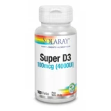Solaray Super D3 100mcg 4000UI 100 perlas