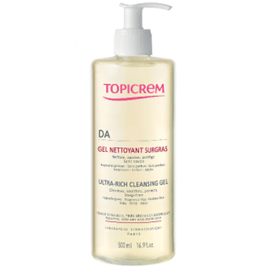 Boutique Topicrem DA Dermatitis Atopic Atopic Dermatitis Gel gras 500ml Topicrem DA Dermatitis Atopic Atopic Dermatitis Gel gras 500ml