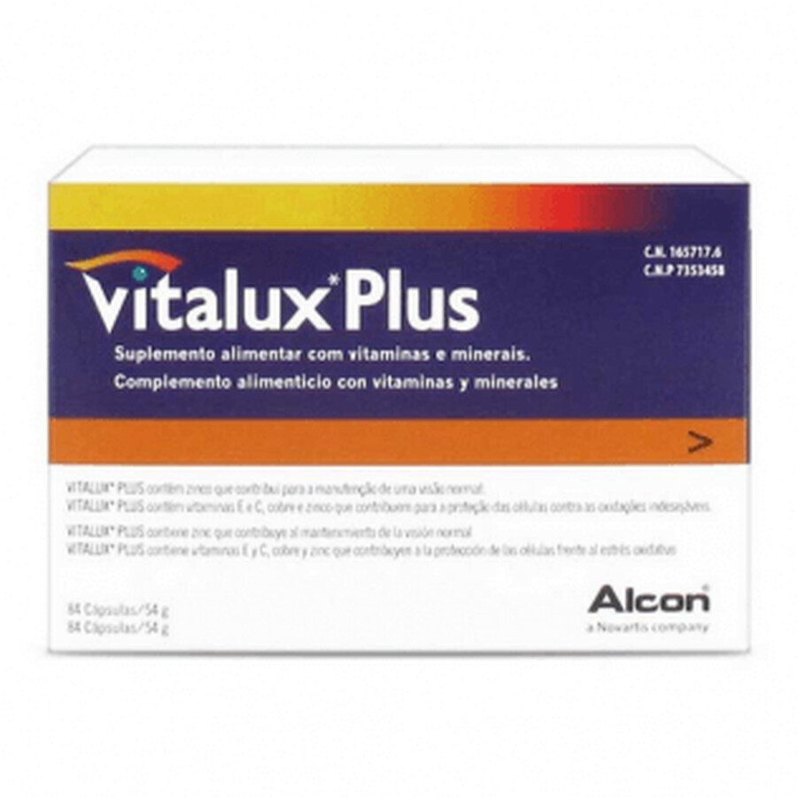 Vitalux Plus 84 capsule
