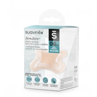 Suavinex SX Pro Zero-Zero Silicone Soother 0-6Months 1Suavinex SX Pro Zero-Zero 0-6Months 1Pcs.