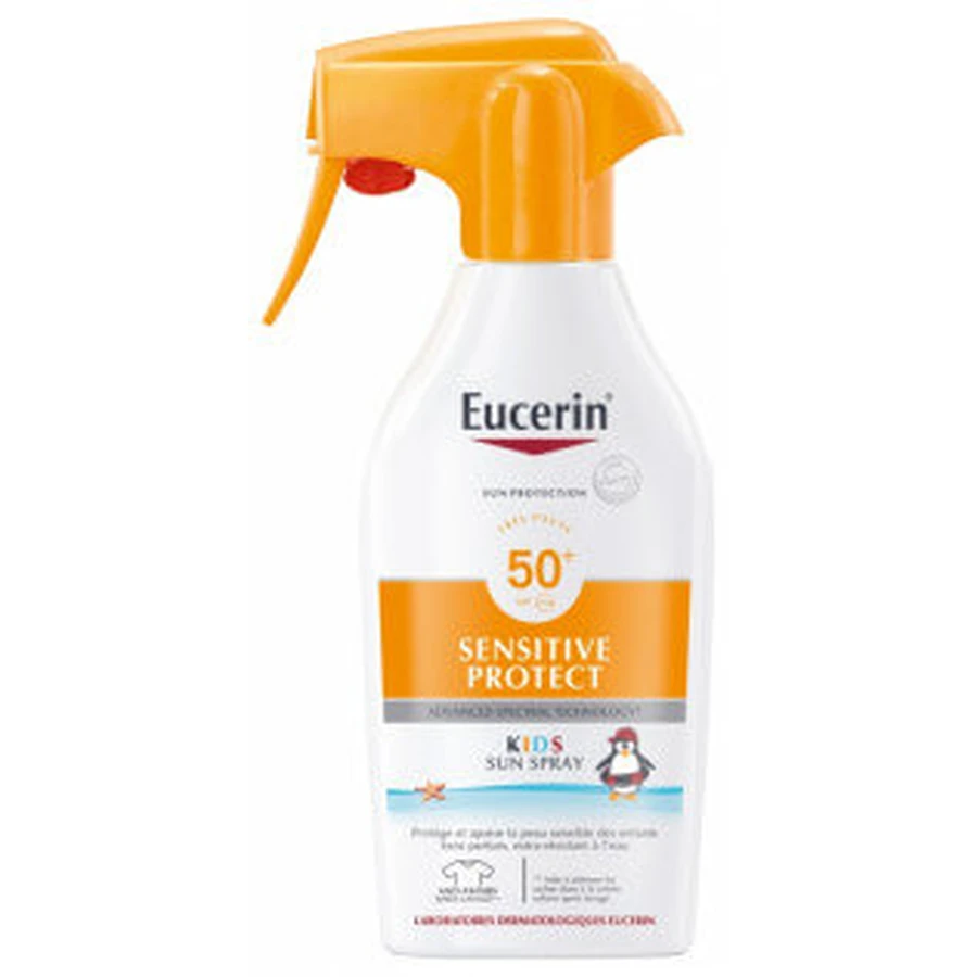 Eucerin Sonnenschutz SPF50+ Kinder Spray Sentitive Protect, 250 ml