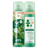 Klorane DUPLO Dry Shampoo Nettle Color 2 x 150ml