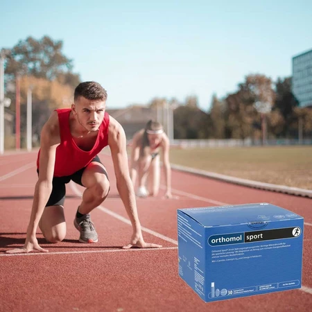 Orthomol Sport, 30 porties kant-en-klare drinkflacons, Orthomol