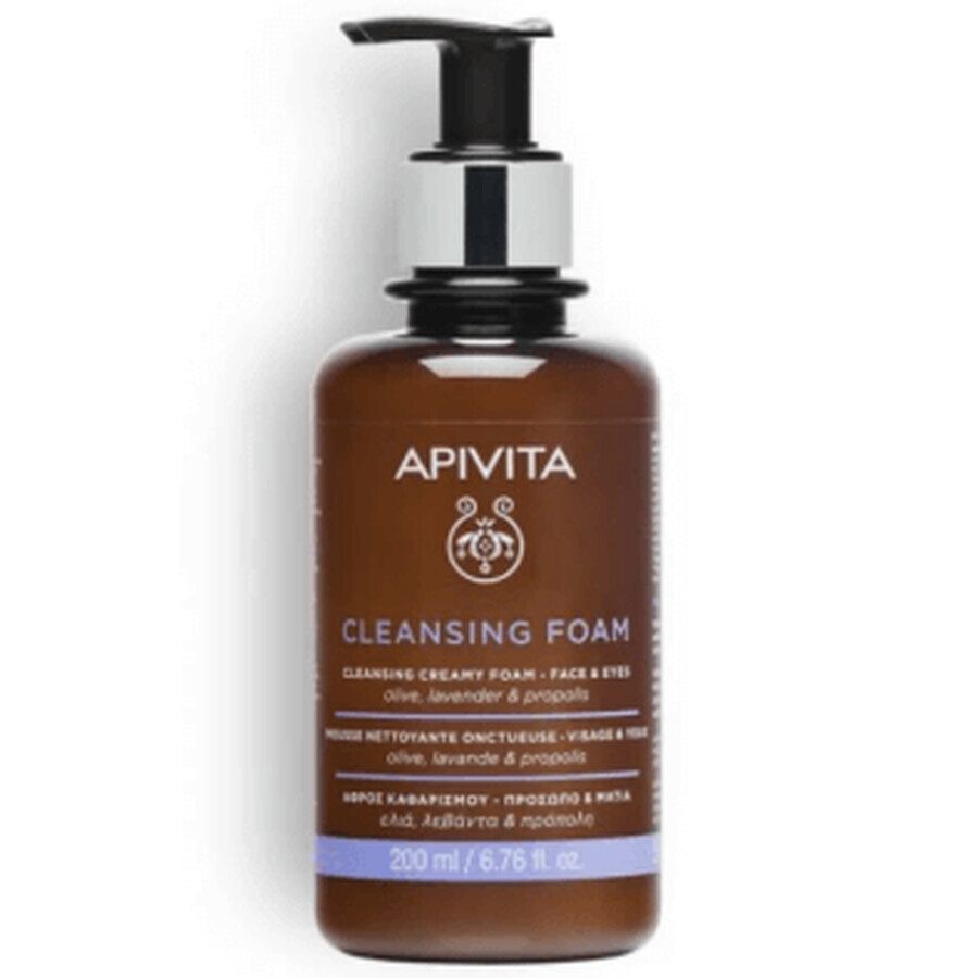 Apivita Crema detergente schiumogena 200ml