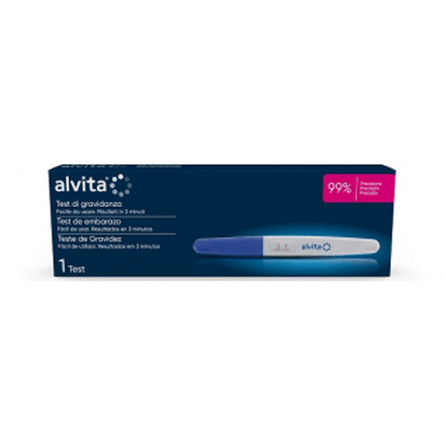 Alvita Test de Embarazo 1 Unidad