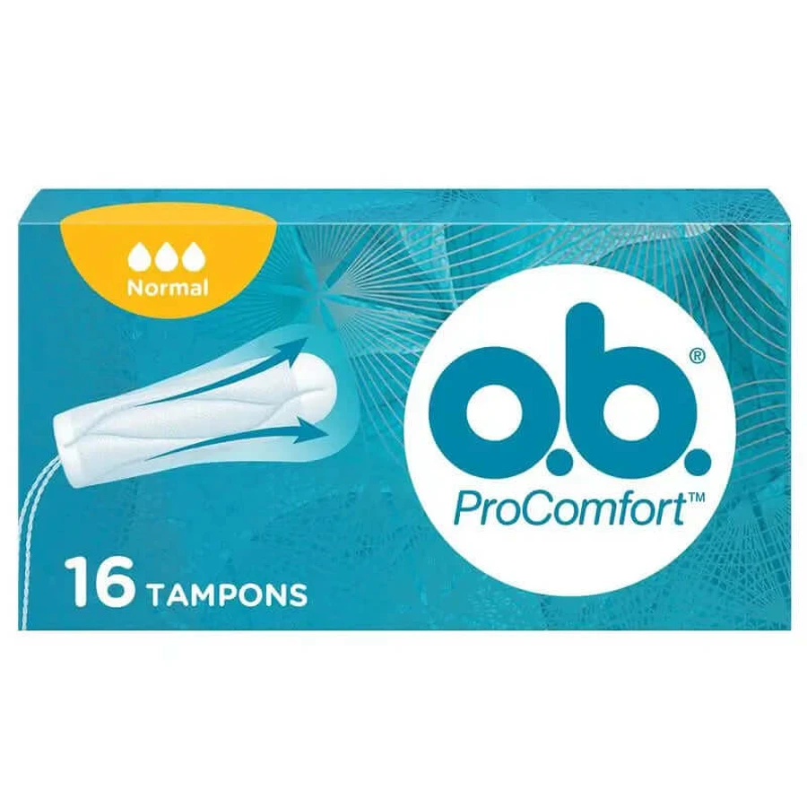 Tampons OB Procomfort O.B 16 Normal Tampons
