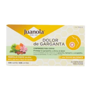 Angelini Juanola Keelpijn Propolis FORTE, 20 tabletten