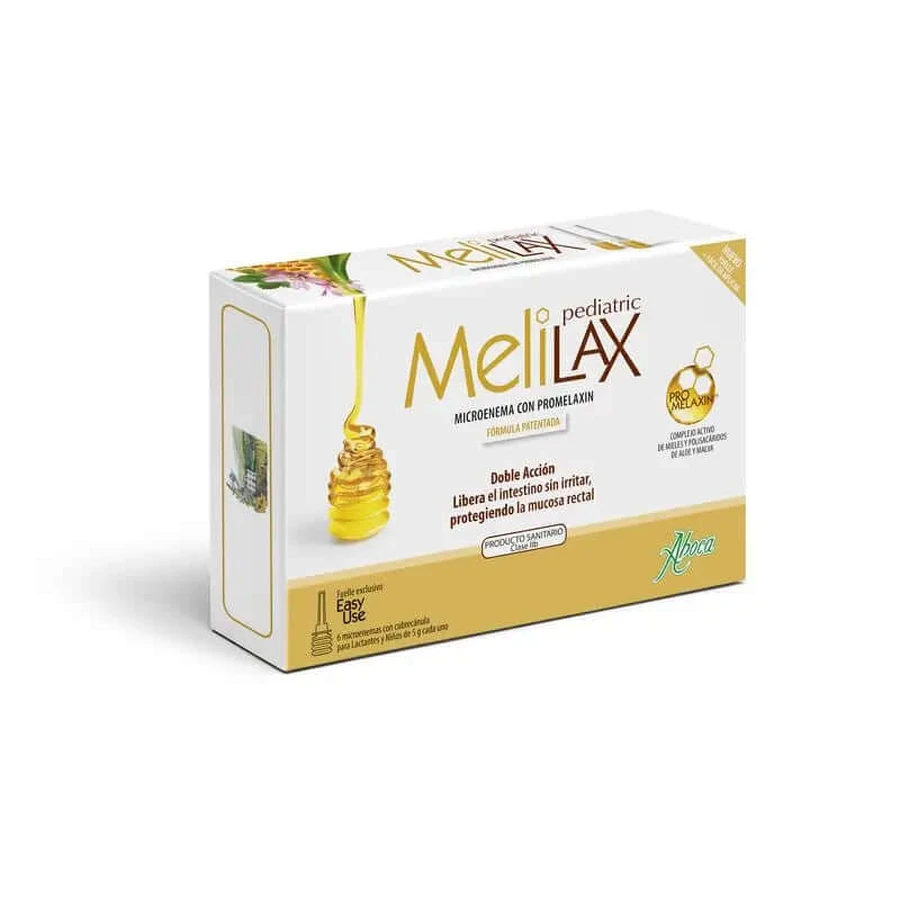 Aboca Melilax Pädiatrie 6 Mikroenemas 5g