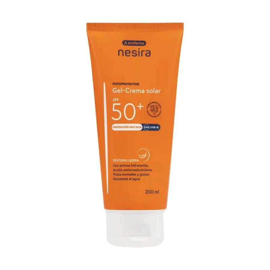 Acofarma Nesira Solar SPF 50+ Light Touch Gel Creme 200 ml