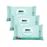 Suavinex Dermo Moisturizing Wipes 3 packs 60 wipes Pack