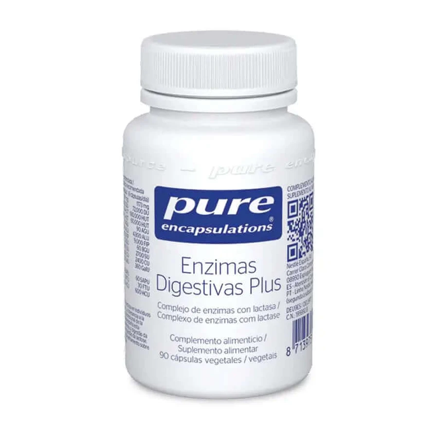 Pure Encapsulations Verdauungsenzyme Plus 90 Kapseln