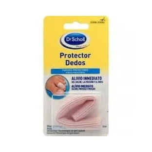 Scholl Parche Protector Dedos Tubo Recortables, 1u