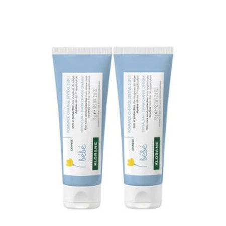 Klorane DUPLO Baby Changing Ointment 2 tubes 2x100ml