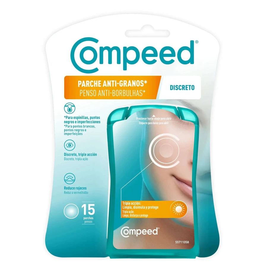 Compeed Anti-Spot Patch Discreet Drievoudige Actie 15u