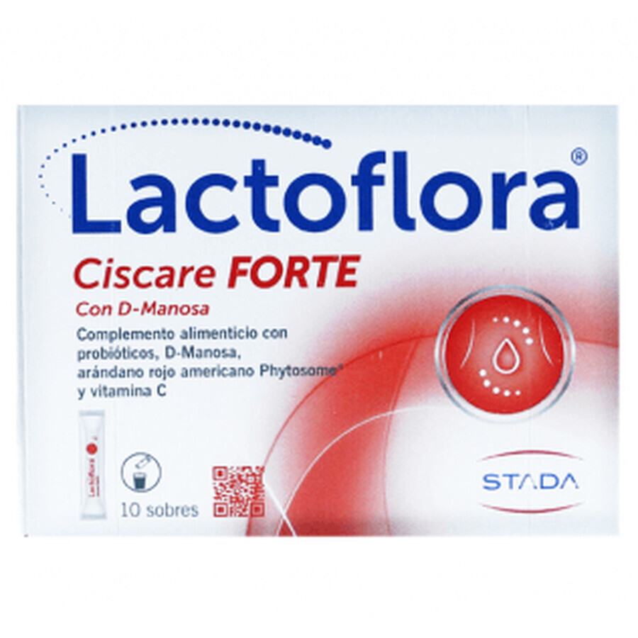 Lactoflora Ciscare Forte 10 sachets Lemon