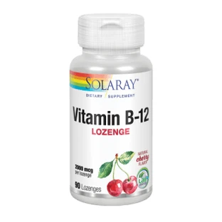Solaray Vitamine B12 2000 mcg - 90 zuigtabletten