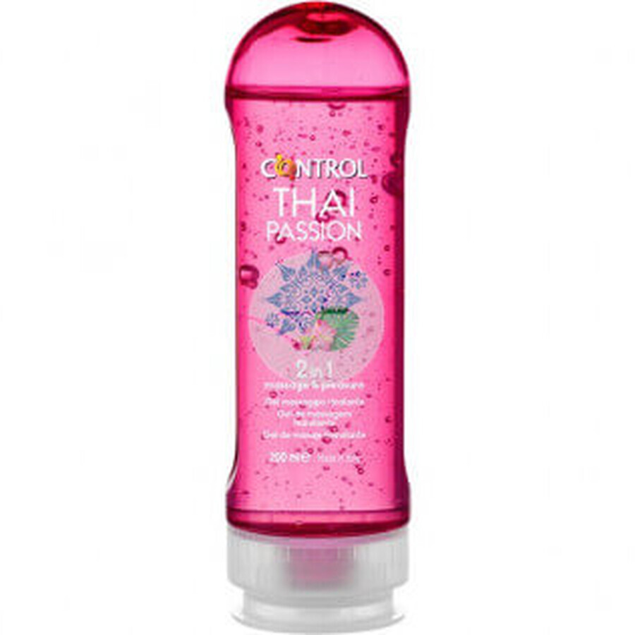 Control Pleasure Thai Passion Verwarmende Hydraterende Massagegel, 200ml