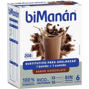 Bimanan BeSLIM Schokoladen-Milchshake, 6u