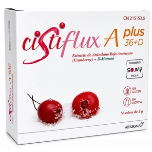 Cistiflux A Plus 36+D 14 sobres 5g