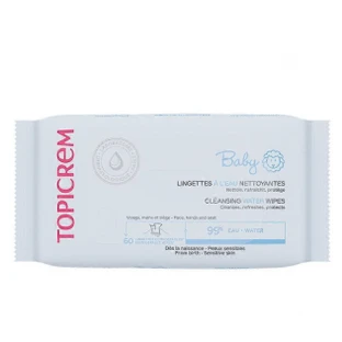 Topicrem Baby Water Wipes 60u