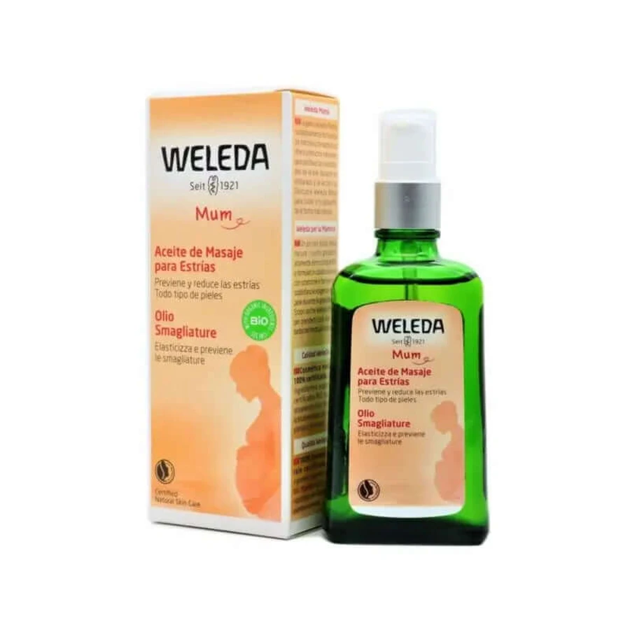 Weleda Anti-Dehnungsstreifen Massageöl, 100ml