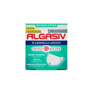 Algasiv Klebepads Oberkieferprothese, 30 Stück.