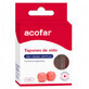 Acofar Bouchons d&#39;oreille Bouchons d&#39;oreille en cire 6u