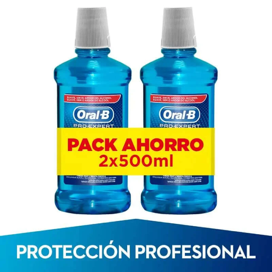 Mondwater Oral B DUPLO 2 x 500ml