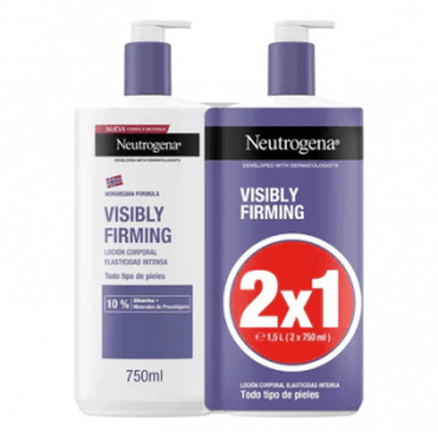 Neutrogena DUPLO Visibly Renew Loción Corporal Reafirmante 2x750ml