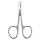 Vitry Forbici dritte in acciaio inox per pelle 1u
