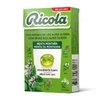 Ricola Bonbons sans sucre Menthe poivrée Montagne, 50 g
